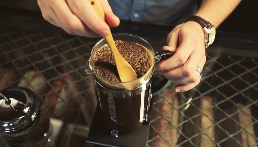 Science of Brewing Coffee Stirring Coffee