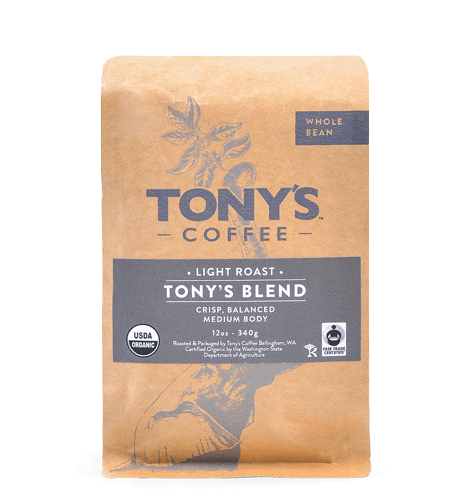 Tonys coffee light roast 