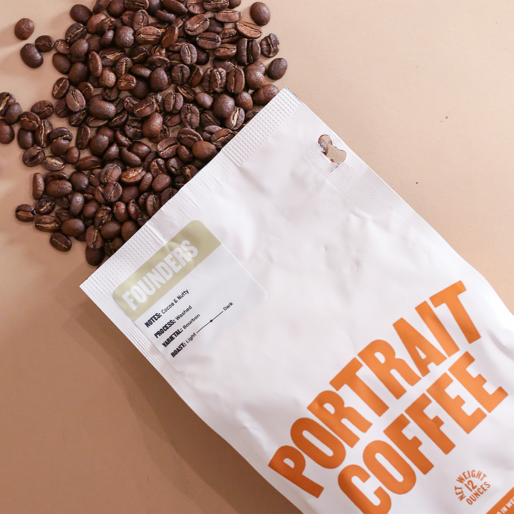 Portrait Coffee beans